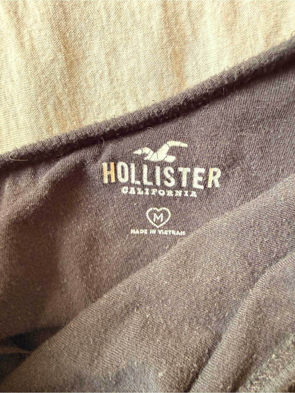 Hollister One-Shoulder Ribbed Tank Top - - Picture 3 of 3